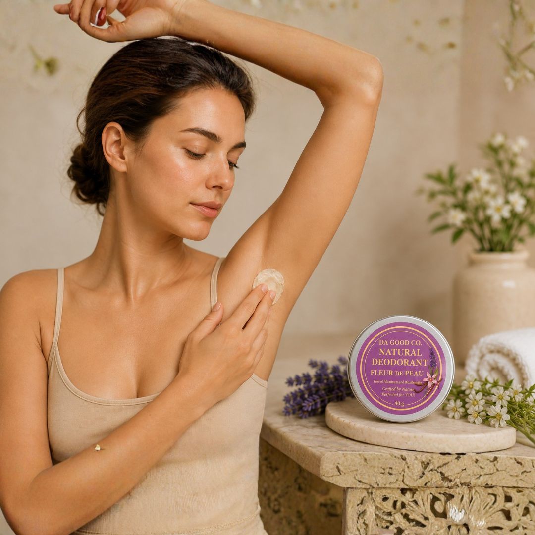 DESODORANTE NATURAL FLEUR DE PEAU™ | Frescura Natural y Cuidado Suave