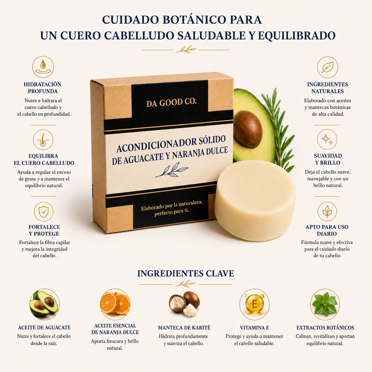 ACONDICIONADOR AVOCADO & WILD ORANGE™ | Cabello Suave y Balanceado