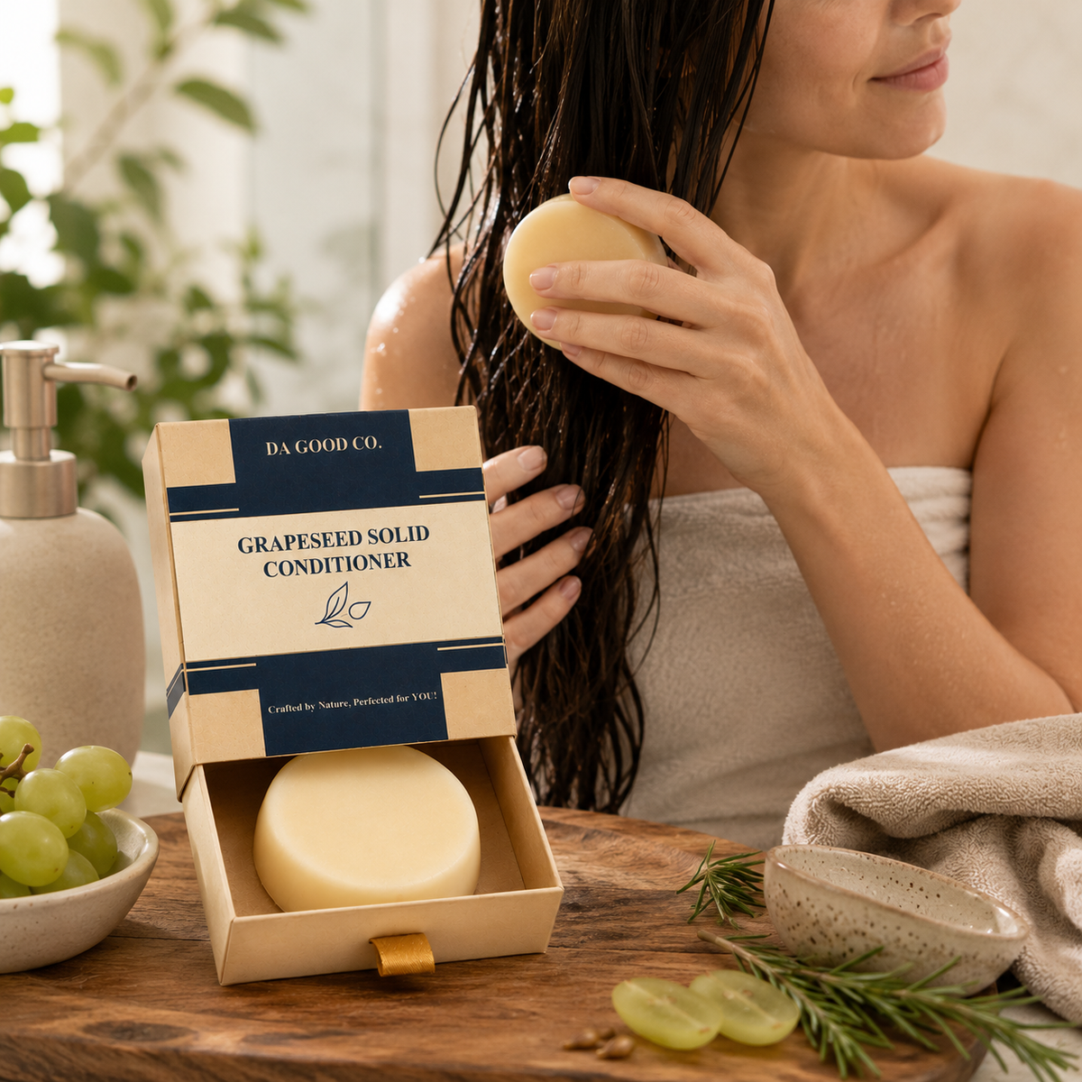 ACONDICIONADOR SEMILLA DE UVA™ | Nutrición y Suavidad Capilar