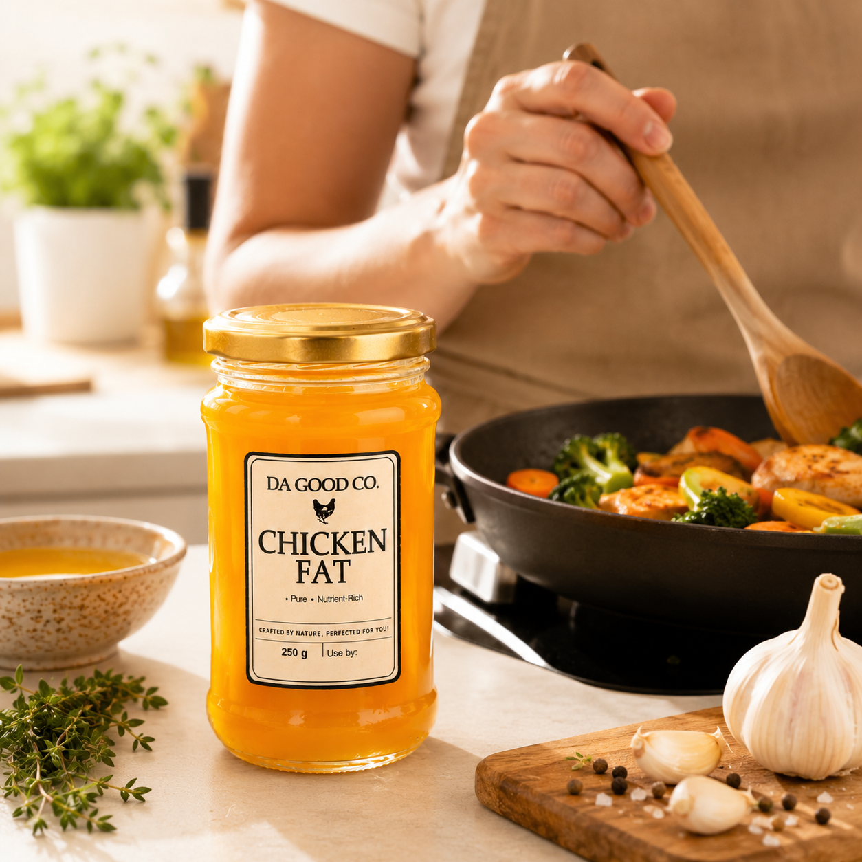 CHICKEN FAT™ | Nutrición Natural para Cocinar