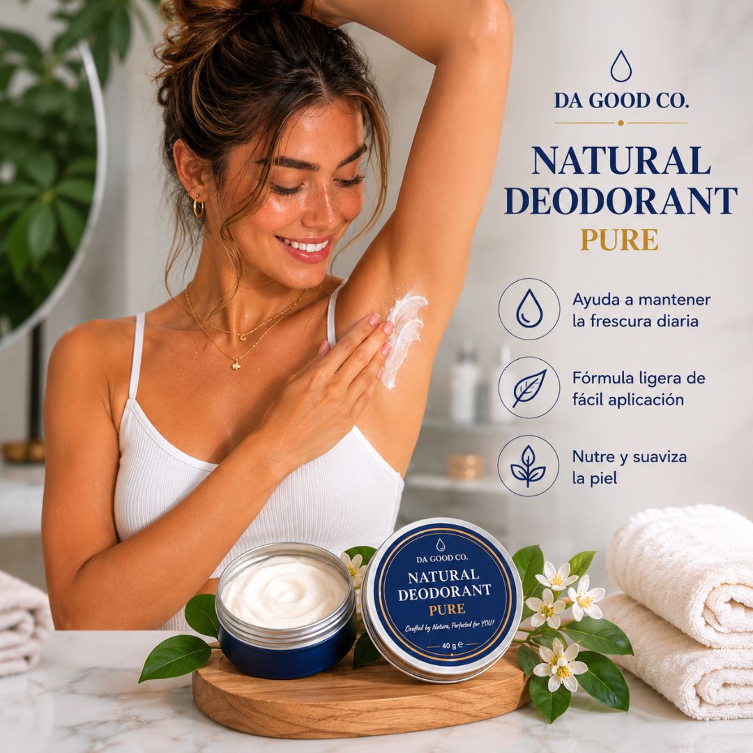 DESODORANTE NATURAL PURE™ | Protección Natural y Fresca