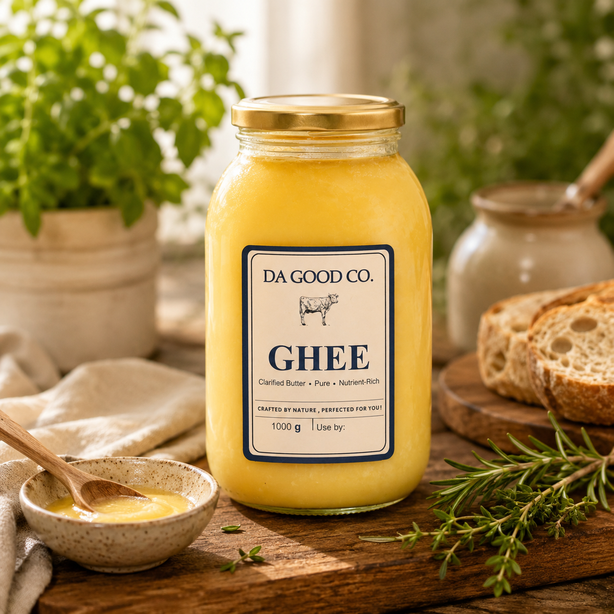 GHEE NATURAL ARTESANAL™ | Pureza y Sabor Natural