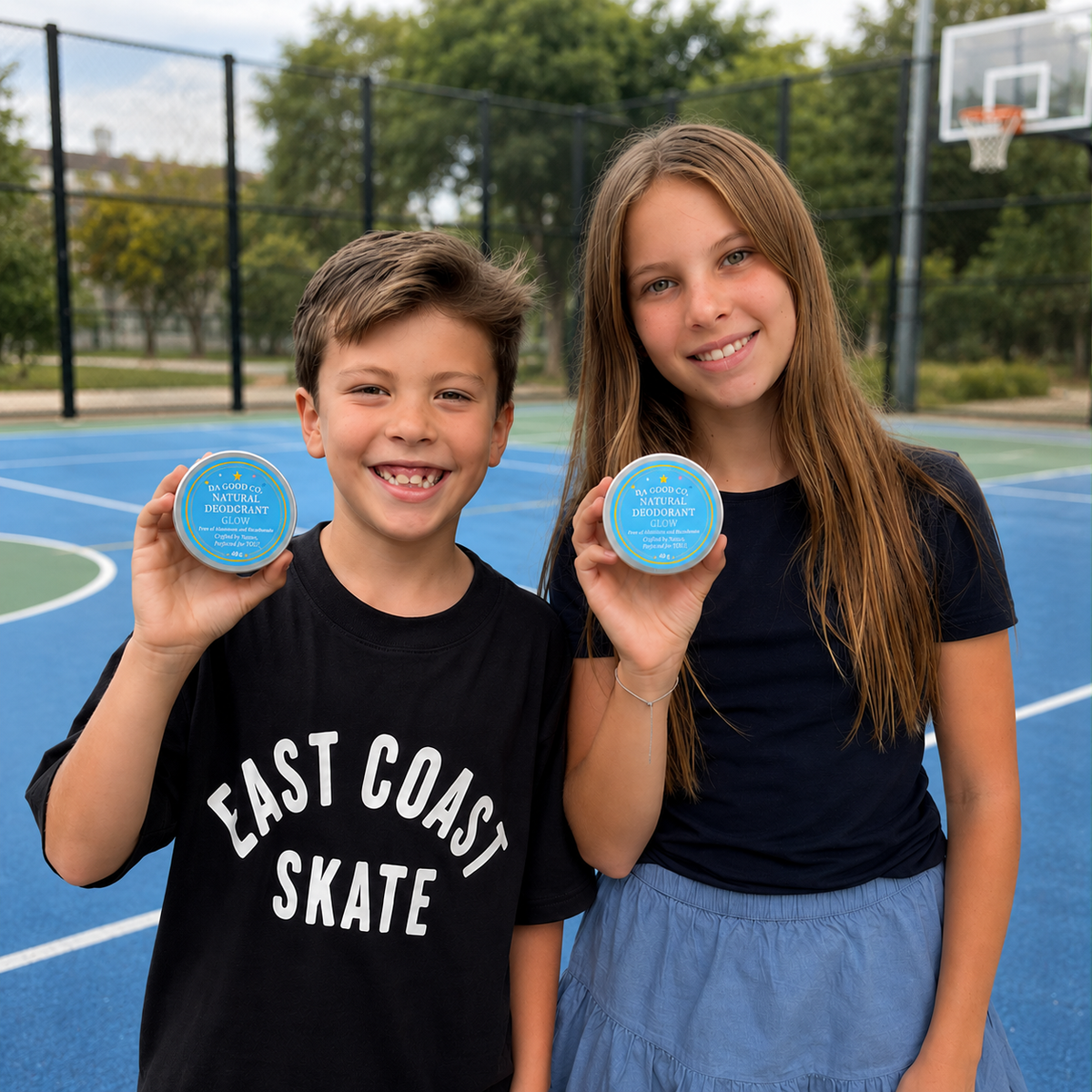 DESODORANTE NATURAL GLOW KIDS™ | Protección Natural y Fresca