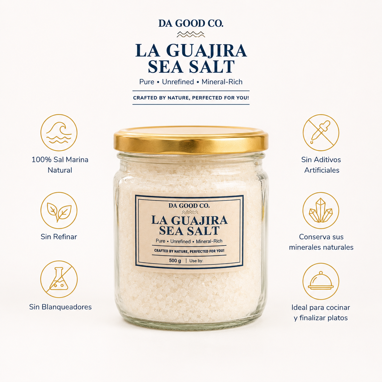 SAL MARINA LA GUAJIRA™ | Pureza Mineral Natural